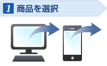 1.商品を選択